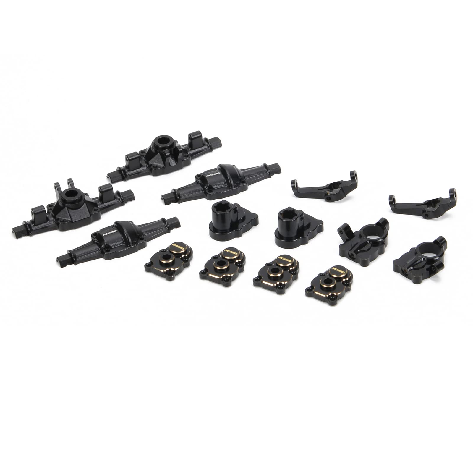 Amazon.com: RCAWD Alloy FCX24 Portal Axles Case Set for FMS 1/24